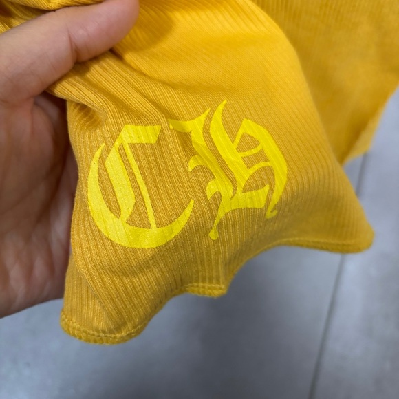 Chrome Hearts yellow sleeveless dress - Picture 5 of 7